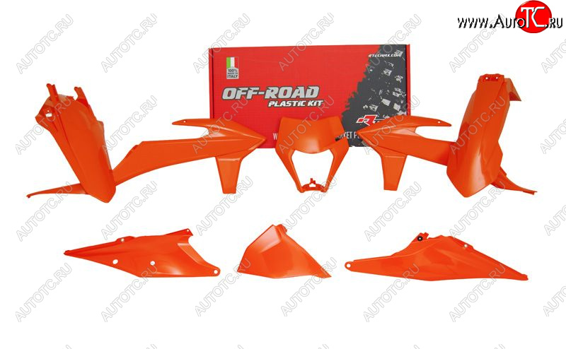 14 999 р. Комплект пластика R-Tech KTM EXCEXCFXC-WXCF-W 125-500 20-22 (R-KITKTM-AR0-520) Оранжевый  r-kitktm-ar0-520  с доставкой в г. Пермь