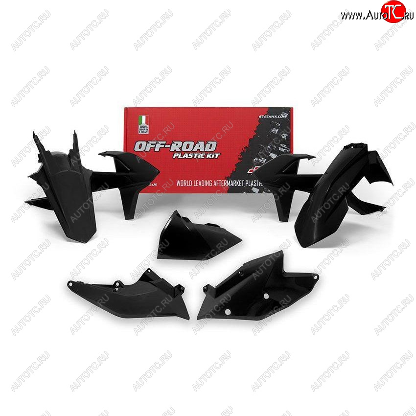 11 799 р. Комплект пластика R-Tech KTM EXCEXCF 125200250350450500 12-13 (R-KITKTM-NR0-412) Черный  r-kitktm-nr0-412  с доставкой в г. Пермь