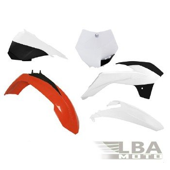 12 789 р. Комплект пластика R-Tech KTM SX85 13-17 (R-KITKTM-OEM-533) оранжевыйбелыйчерный  r-kitktm-oem-533  с доставкой в г. Пермь. Увеличить фотографию 1