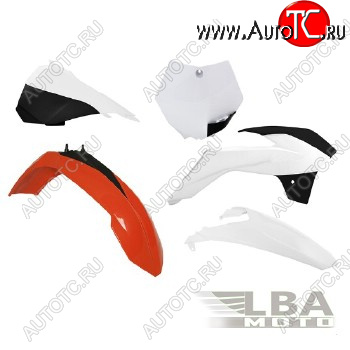 12 789 р. Комплект пластика R-Tech KTM SX85 13-17 (R-KITKTM-OEM-533) оранжевыйбелыйчерный  r-kitktm-oem-533  с доставкой в г. Пермь