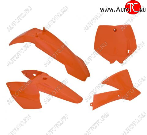 12 789 р. Комплект пластика R-Tech KTM SX65 02-08 (R-KITKTM-AR0-506) оранжевый  r-kitktm-ar0-506  с доставкой в г. Пермь