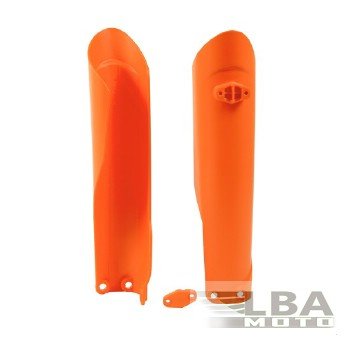 3 949 р. Защита вилки (пара) R-Tech KTM SXSXFXCEXC125-500 15-22 (R-PSKTMAR0016) оранж.  r-psktmar0016  с доставкой в г. Пермь. Увеличить фотографию 1