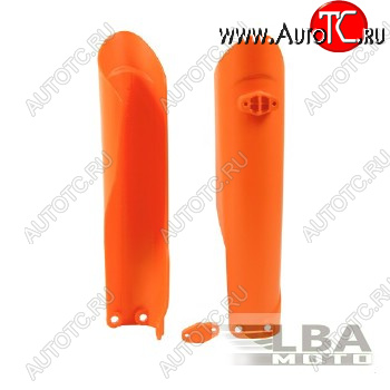 3 949 р. Защита вилки (пара) R-Tech KTM SXSXFXCEXC125-500 15-22 (R-PSKTMAR0016) оранж.  r-psktmar0016  с доставкой в г. Пермь