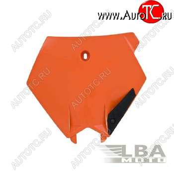 3 089 р. Щиток номера передний R-Tech KTM SXSXF 125-525 03-06 (R-TBKTMAR0300) оранжевый  r-tbktmar0300  с доставкой в г. Пермь