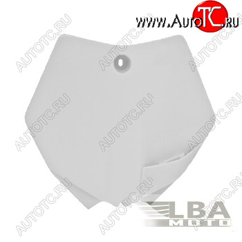3 089 р. Щиток номера передний R-Tech KTM SX65 09-15 (R-TBKTMBN0965) белый  r-tbktmbn0965  с доставкой в г. Пермь