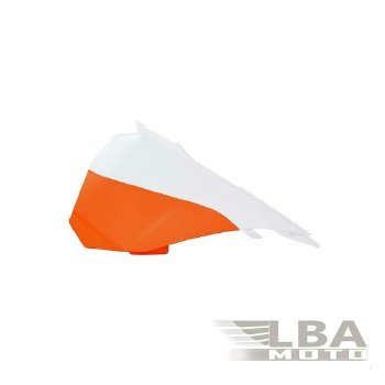 3 089 р. Обтекатель возд. фильтра левый R-Tech KTM SX85 13-17 (R-FIKTMBNARSX85) оранжевыйбелый  r-fiktmbnarsx85  с доставкой в г. Пермь. Увеличить фотографию 1