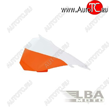 3 089 р. Обтекатель возд. фильтра левый R-Tech KTM SX85 13-17 (R-FIKTMBNARSX85) оранжевыйбелый  r-fiktmbnarsx85  с доставкой в г. Пермь