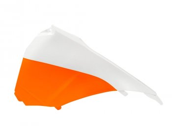 3 089 р. Обтекатель возд. фильтра лев R-Tech KTM SX125 13-16 SXF 13-15 EXCF 14-15 (R-FIKTMBNARSX13) оранжбел  r-fiktmbnarsx13  с доставкой в г. Пермь. Увеличить фотографию 1