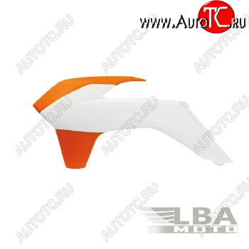 5 999 р. Обтекатели радиатора R-Tech KTM SXF250-450 13-15, EXCEXCF 14-16 (R-CVKTMBNAR13) оранжевыебелые  r-cvktmbnar13  с доставкой в г. Пермь