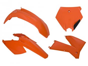 Комплект пластика R-Tech KTM SXSXF 05-06, EXCEXCF 05-07 (R-KITKTM-AR0-504) оранжевый  r-kitktm-ar0-504