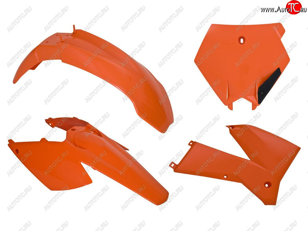 12 789 р. Комплект пластика R-Tech KTM SXSXF 05-06, EXCEXCF 05-07 (R-KITKTM-AR0-504) оранжевый  r-kitktm-ar0-504  с доставкой в г. Пермь
