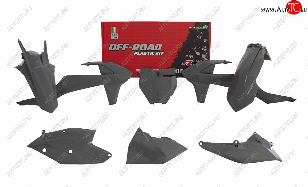 15 149 р. Комплект пластика R-Tech KTM SXSX-F 16-18, XCXC-F 17-18 (R-KITKTM-GR0-516) Quantum Grey серый  r-kitktm-gr0-516  с доставкой в г. Пермь