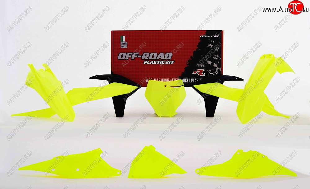 15 149 р. Комплект пластика R-Tech KTM SXSX-FXCXC-F 2019 (R-KITKTM-GF0-599) неоновый желтый  r-kitktm-gf0-599  с доставкой в г. Пермь