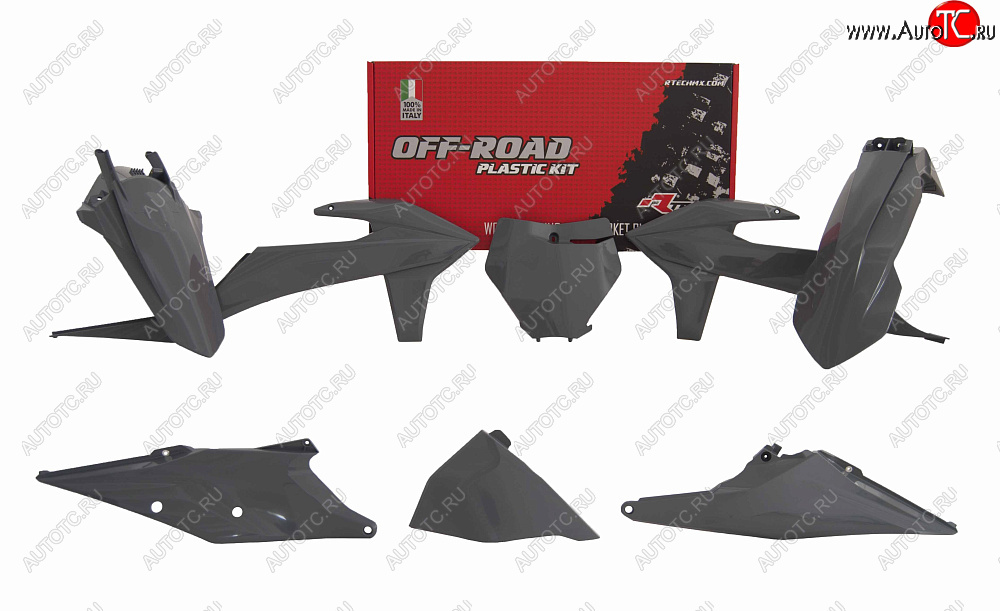 15 149 р. Комплект пластика R-Tech KTM SXSX-FXCXC-F 2019 (R-KITKTM-GR0-599) Quantum Grey серый  r-kitktm-gr0-599  с доставкой в г. Пермь