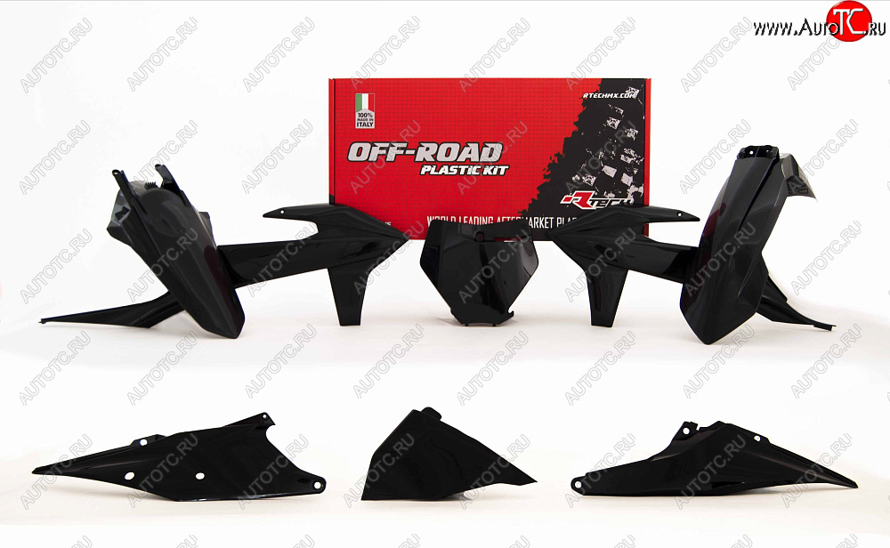 15 149 р. Комплект пластика R-Tech KTM SXSX-FXCXC-F 2019 (R-KITKTM-NR0-599) черный  r-kitktm-nr0-599  с доставкой в г. Пермь