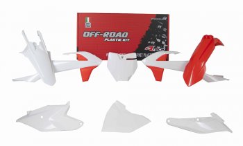 14 019 р. Комплект пластика R-Tech KTM SX85 18-22 (R-KITKTM-OEM-285) оранжевый-белый  r-kitktm-oem-285  с доставкой в г. Пермь. Увеличить фотографию 1