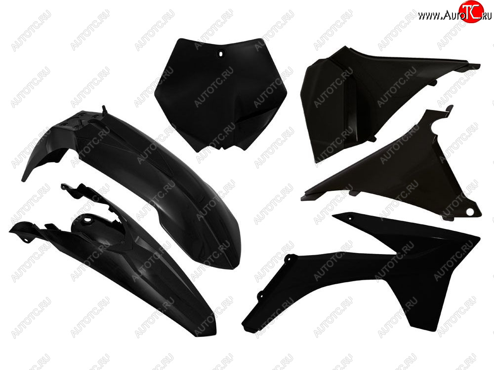 12 789 р. Комплект пластика R-Tech KTM SX125150250 2011 (R-KITKTM-NR0-519) Черный  r-kitktm-nr0-519  с доставкой в г. Пермь