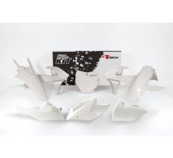 15 149 р. Комплект пластика R-Tech KTM SXSX-F 16-18, XCXC-F 17-18 (R-KITKTM-BN1-516) Белый  r-kitktm-bn1-516  с доставкой в г. Пермь. Увеличить фотографию 1