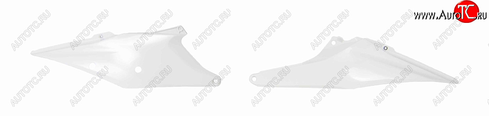 5 579 р. Обтекатели задние бок R-Tech KTM SX 125150250 19-22,SXF 250350450 19-22 R-FIKTMBN0019) Белый  r-fiktmbn0019  с доставкой в г. Пермь