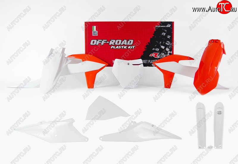 15 149 р. Комплект пластика R-Tech KTM SXSXF 19-22, XCXCF 19-22 (R-KITKTM-OEM-609) Бело-Карсный  r-kitktm-oem-609  с доставкой в г. Пермь