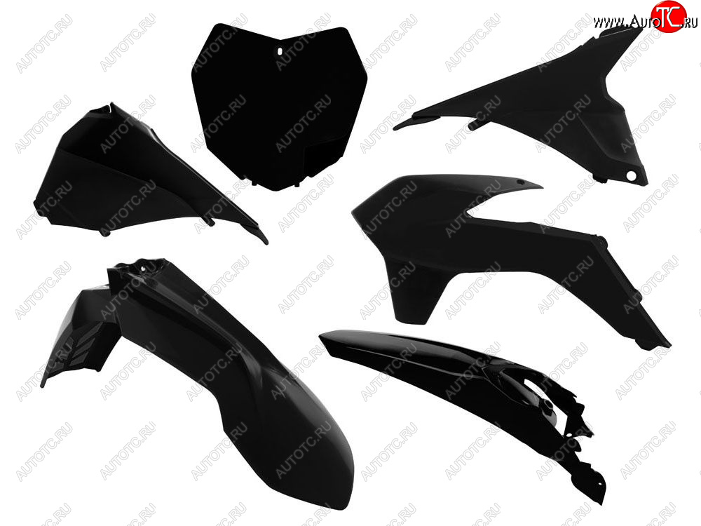 12 789 р. Комплект пластика R-Tech KTM SXSXF 125150250350450 13-15 (R-KITKTM-NR0-512) Черный  r-kitktm-nr0-512  с доставкой в г. Пермь