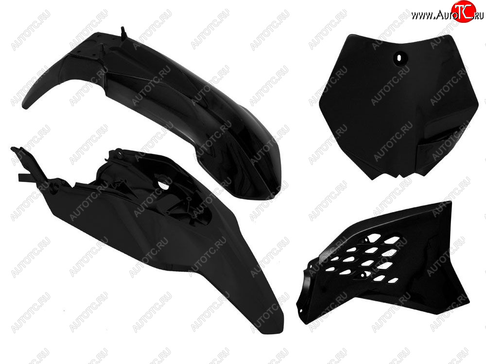 14 019 р. Комплект пластика R-Tech KTM SX 65 09-11 (R-KITKTM-NR0-508) Черный  r-kitktm-nr0-508  с доставкой в г. Пермь