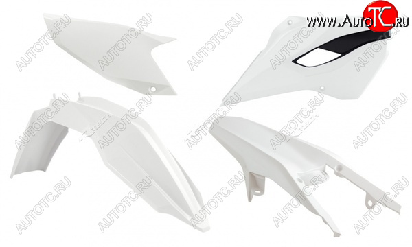 12 789 р. Комплект пластика R-Tech Husqvarna TEFE 2014 (R-KITHSQ-OEM-410) белыйчерный  r-kithsq-oem-410  с доставкой в г. Пермь