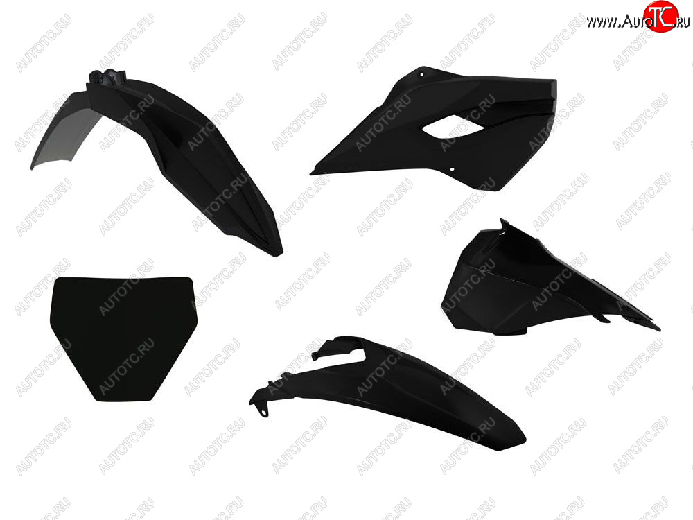 12 789 р. Комплект пластика R-Tech Husqvarna TC85 14-17 (R-KITHSQ-NR0-509) черный  r-kithsq-nr0-509  с доставкой в г. Пермь
