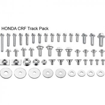 1 399 р. Набор болтов крепления пластика универсальный ACCEL Honda CRCRF  bkt-03  с доставкой в г. Пермь. Увеличить фотографию 1