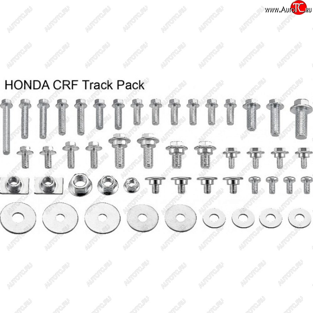 1 399 р. Набор болтов крепления пластика универсальный ACCEL Honda CRCRF  bkt-03  с доставкой в г. Пермь