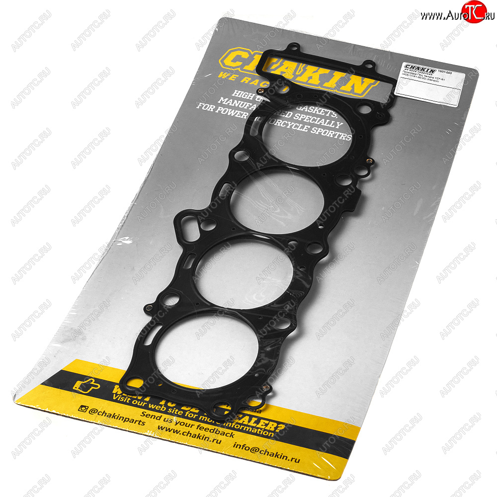 5 369 р. Прокладка ГБЦ CHAKIN Yamaha YZF-R1 07-08 4C8-11181-00-00  100y-043  с доставкой в г. Пермь