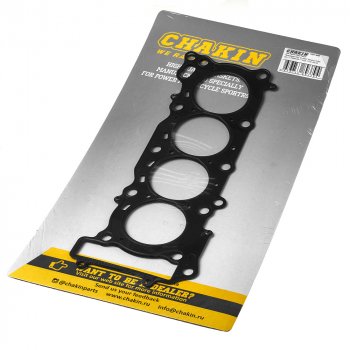 4 199 р. Прокладка ГБЦ CHAKIN Yamaha XJ6S 09-17, FZ6R 09-17 20S-11181-00-00  100y-048  с доставкой в г. Пермь. Увеличить фотографию 1