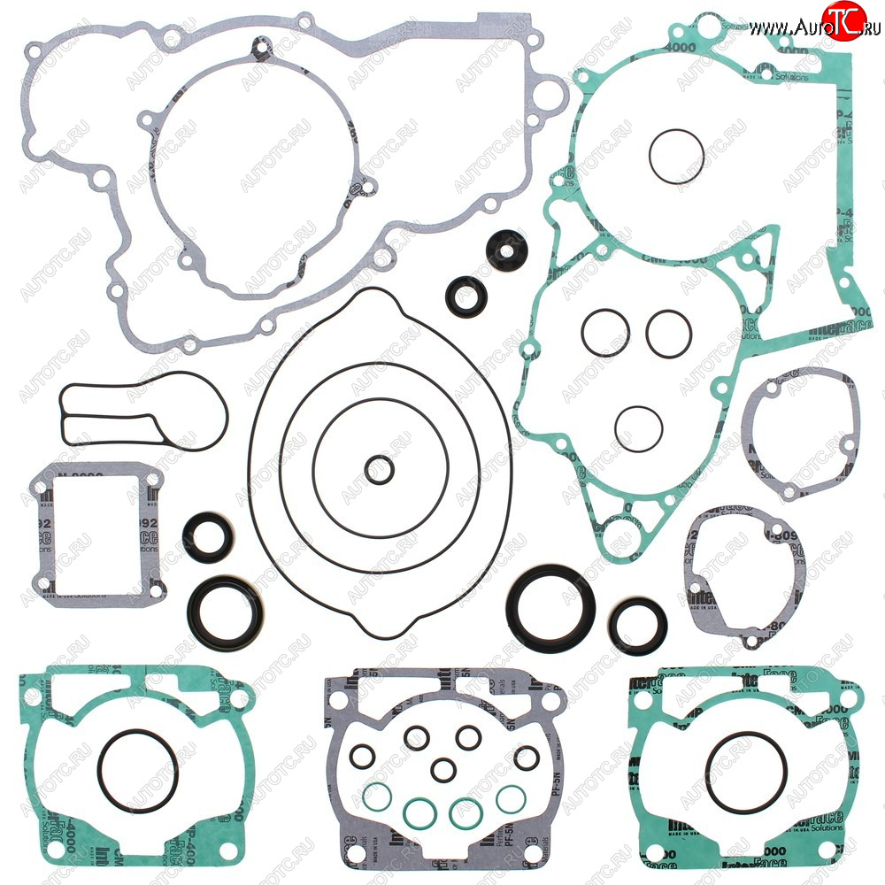 9 349 р. Комплект прокладок и сальников  WINDEROSA KTM 250XC 06-16 250XC-W 06-15 250TE 14-15  (811324)  811324  с доставкой в г. Пермь