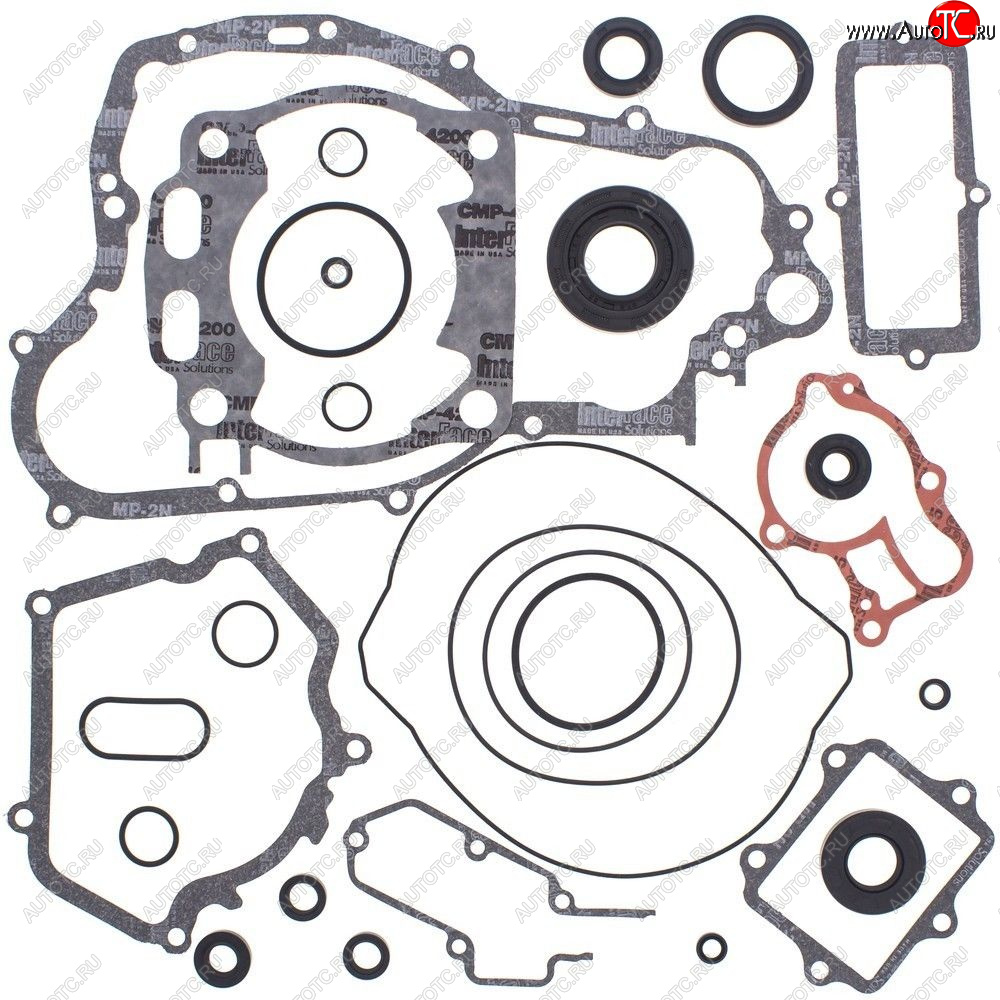 8 649 р. Комплект прокладок и сальников двигателя полный WINDEROSA Yamaha YZ250 02-16, YZ250X 16  (811670)  811670  с доставкой в г. Пермь
