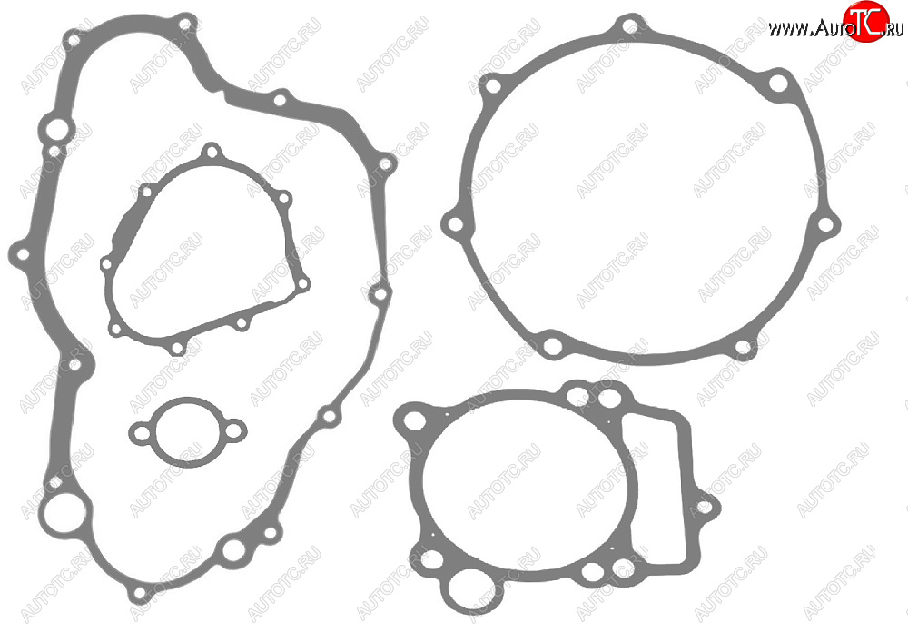 1 079 р. Комплект прокладок CHAKIN для мотоцикла Yamaha WR250F 01-02, YZ250F 01-13  00ky-015  с доставкой в г. Пермь