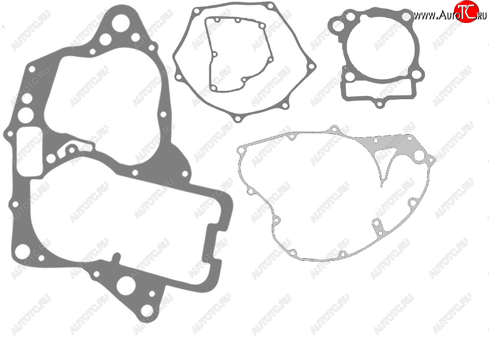 1 339 р. Комплект прокладок CHAKIN для мотоцикла Suzuki RMZ250 10-15  00ks-012  с доставкой в г. Пермь