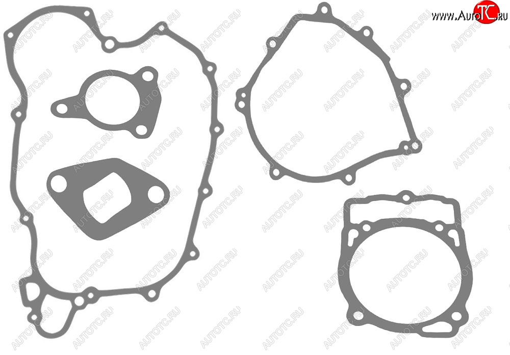 1 299 р. Комплект прокладок CHAKIN для мотоцикла KTM 450 SX-FXC-F 13, XC-W 14-16, Husqvarna FE 450 14-17  0kkt-014  с доставкой в г. Пермь