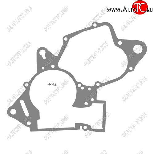 859 р. Honda CR125 1987-1999 Прокладка половинок картера 11191-KZ4-890, 11191-KZ4-620  000h-043  с доставкой в г. Пермь