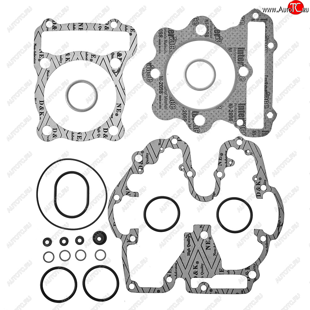 5 189 р. Комплект прокладок ГБЦ BWX Honda XR250R 96-04  gtk30051  с доставкой в г. Пермь