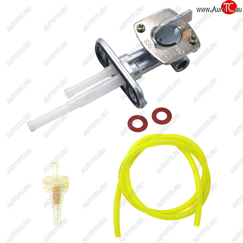 1 409 р. Бензокраник AHL Yamaha XVS1100 99-09, XVS650 98-16, XV750 Virago 88-97  пм-00025515  с доставкой в г. Пермь