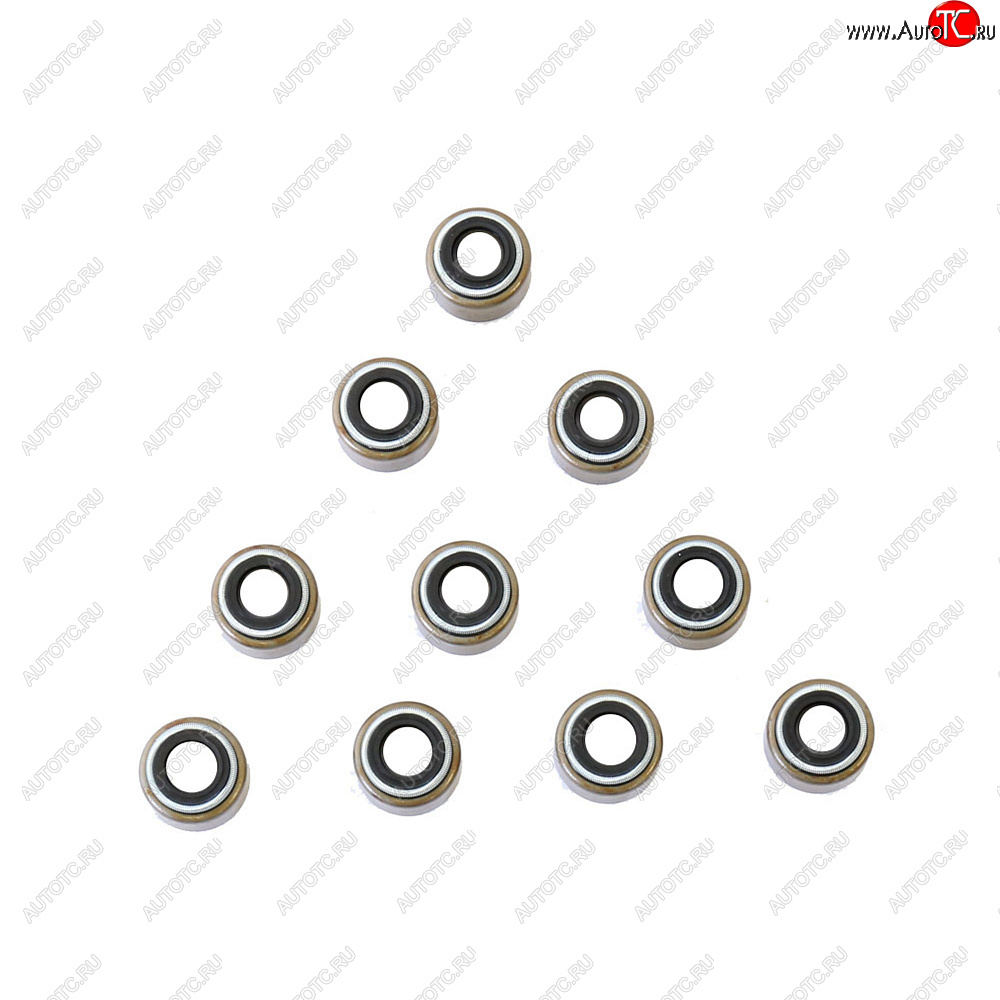 3 129 р. Маслосъемные колпачки ATHENA Yamaha XVS650 06-15, XVS535 88-96 10шт.  p400485420612  с доставкой в г. Пермь