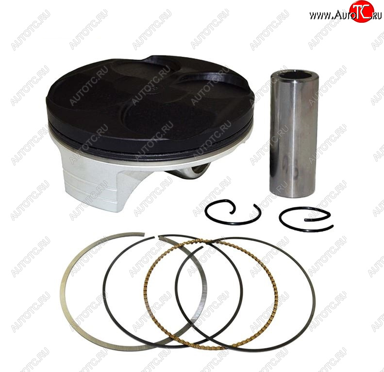 4 819 р. Поршень в сборе AHL Honda CRF250R 04-07, CRF250X 04-17  пм-00025495  с доставкой в г. Пермь