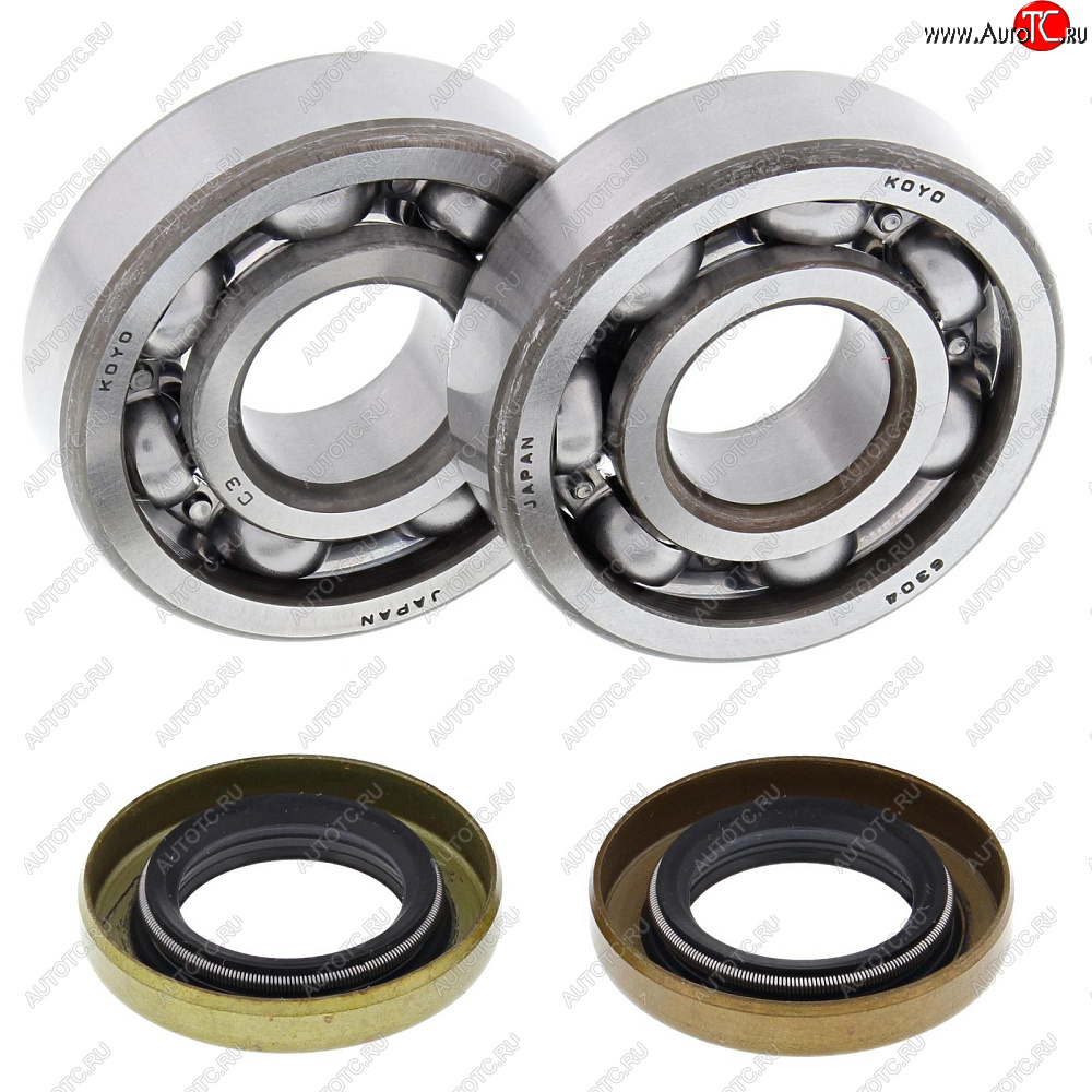 7 329 р. Компл. подшипников и сальников квала ALL BALLS KTM 60SX 98-00, 65SX 98-08, 65XC 08  (24-1102)  24-1102  с доставкой в г. Пермь