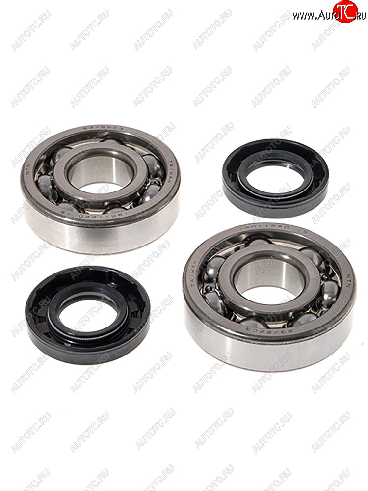 7 869 р. Комплект подшипников и сальников коленвала BWX Yamaha YZ125 05-22, YZ125X 20-22 (24-1062)  cbk90008  с доставкой в г. Пермь