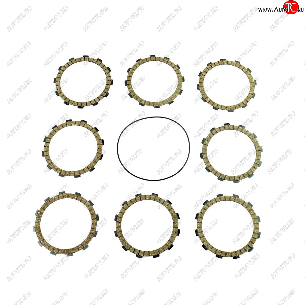 9 509 р. Компл. фрикц. дисков сцепл.+прокладка Athena KTM SX-F450 13-22, EXC-F450 17-22  p40230020  с доставкой в г. Пермь