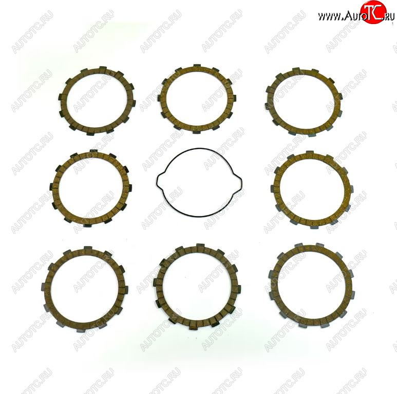 9 629 р. Компл. фрикц. дисков сцепл.+прокладка Athena KTM SX250EXC250EXC300 13-16  p40230021  с доставкой в г. Пермь