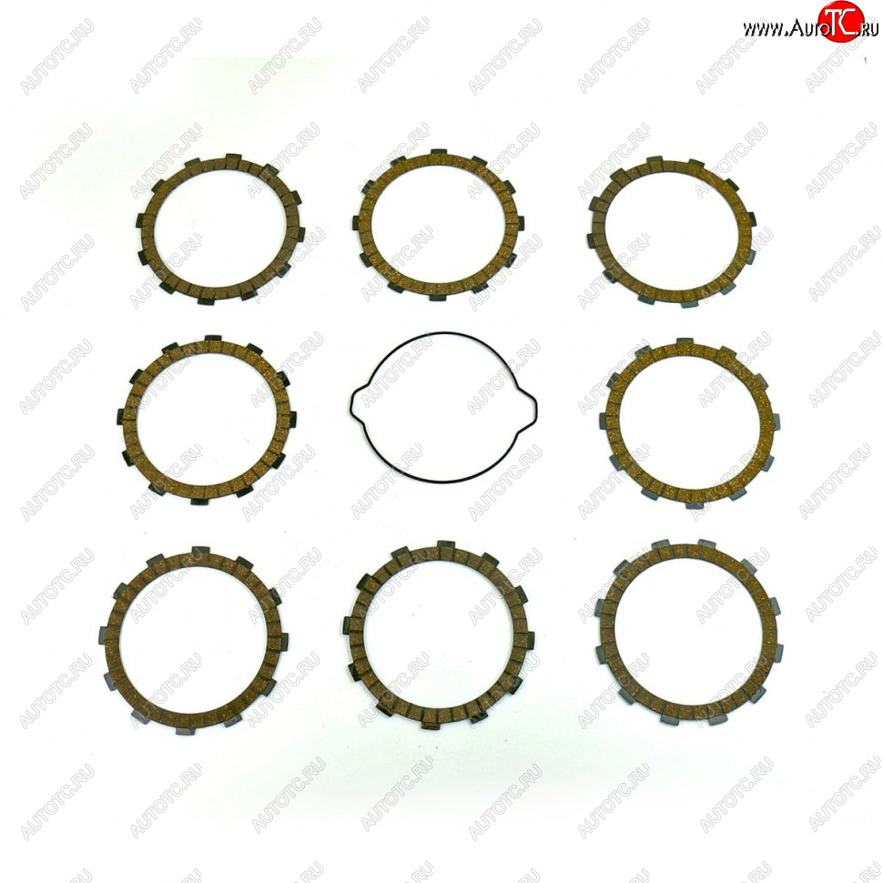 10 089 р. Компл. фрикц. дисков сцепл.+прокладка Athena KTM SX250 17-23,EXC250300 17-23  p40230026  с доставкой в г. Пермь