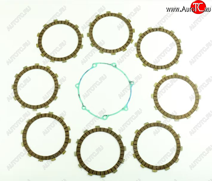 8 349 р. Компл. фрикц. дисков сцепл.+прокладка Athena Yamaha WR450F 05-14  p40230078  с доставкой в г. Пермь