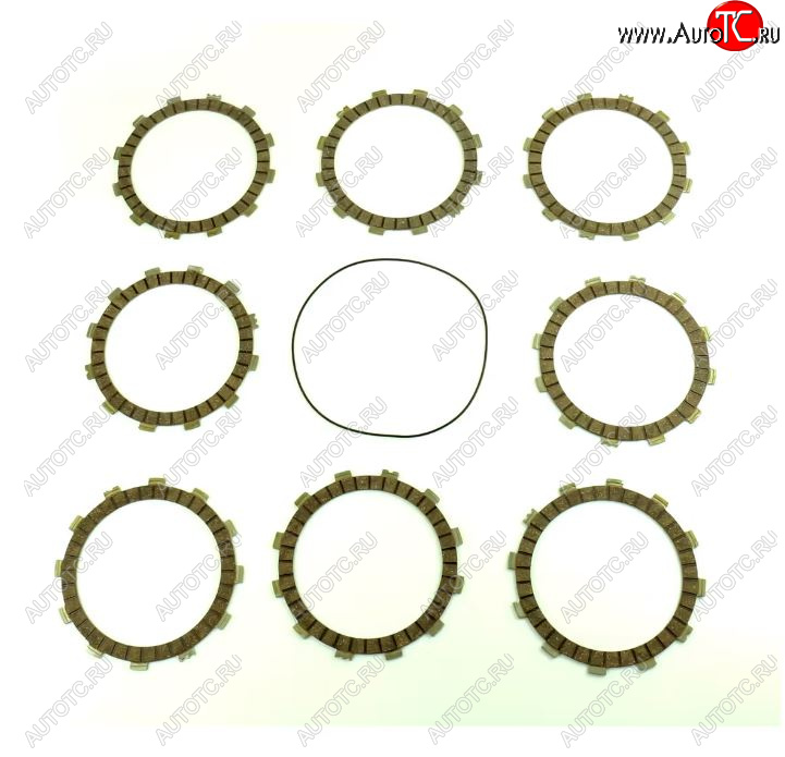 9 289 р. Компл. фрикц. дисков сцепл.+прокладка Athena Yamaha YZ450F 11-22  p40230109  с доставкой в г. Пермь