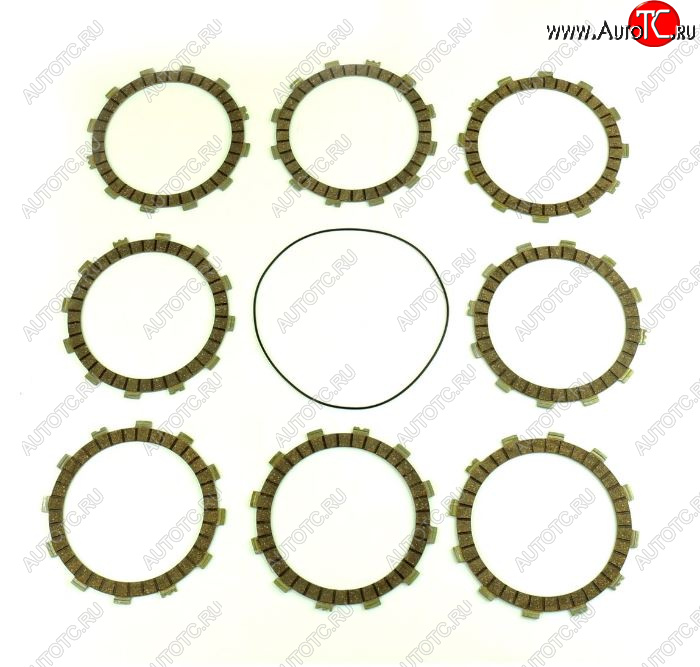 9 289 р. Компл. фрикц. дисков сцепл.+прокладка Athena Yamaha WR450F 16-18  p40230112  с доставкой в г. Пермь